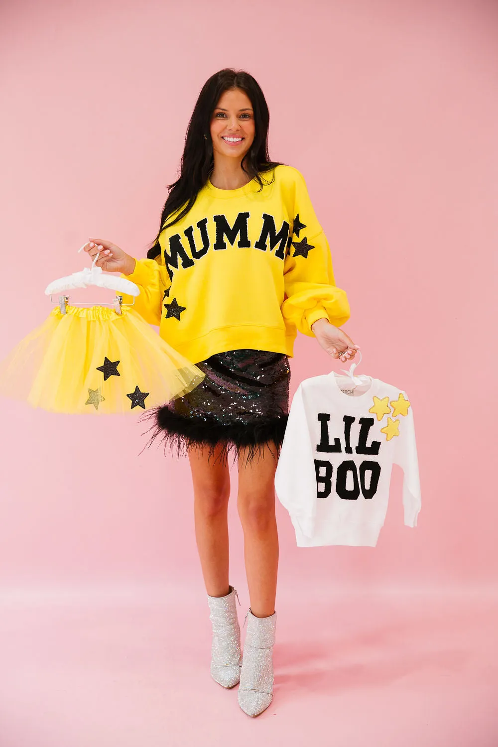 MUMMY YELLOW PULLOVER