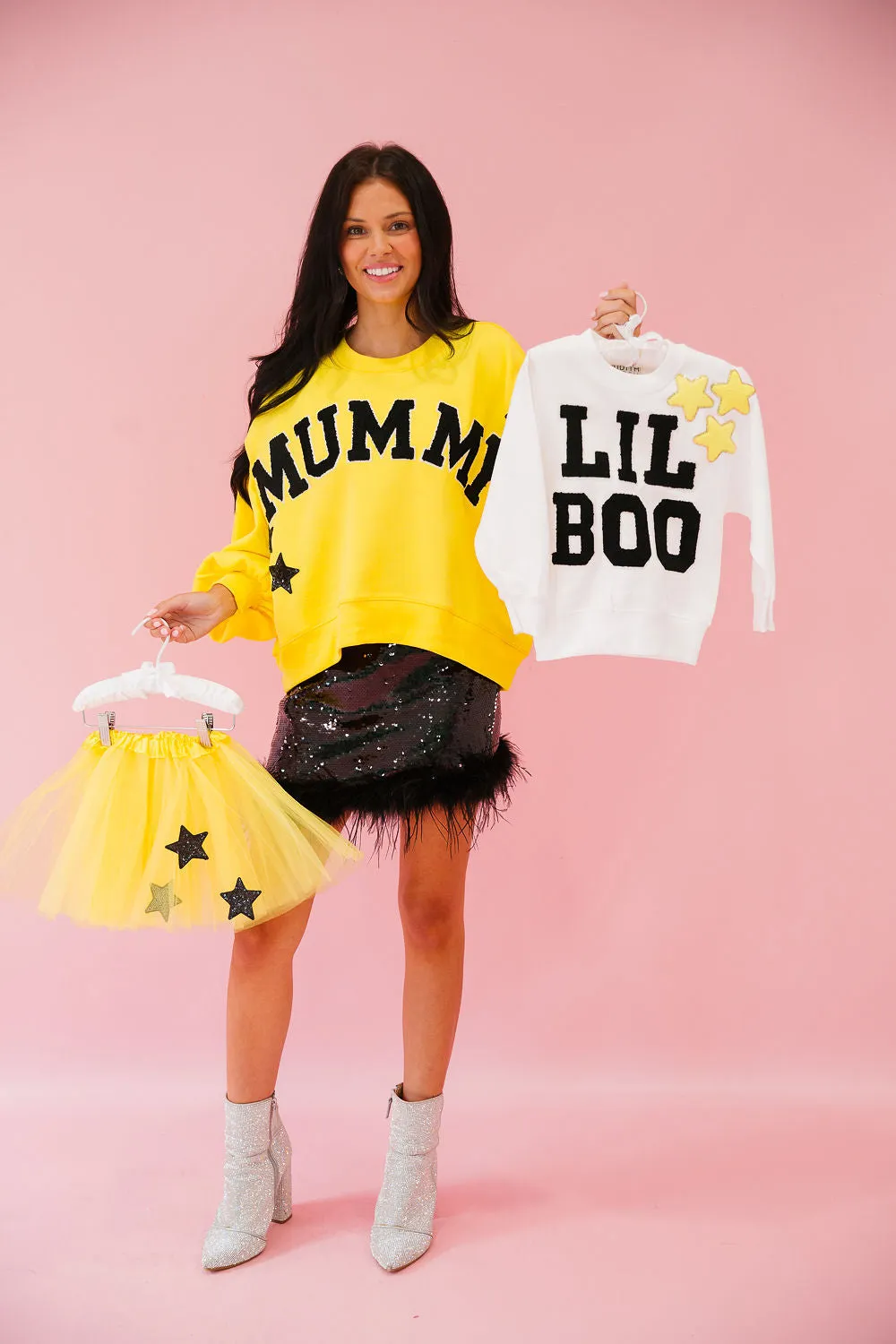 MUMMY YELLOW PULLOVER