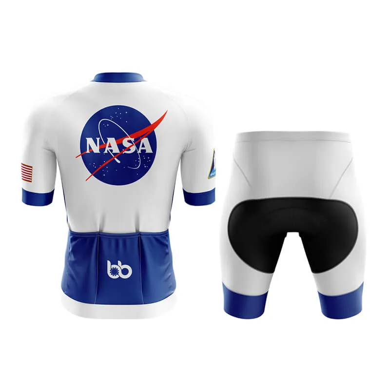 NASA Meatball Aero Cycling Kit (White)