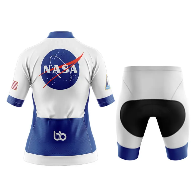 NASA Meatball Aero Cycling Kit (White)