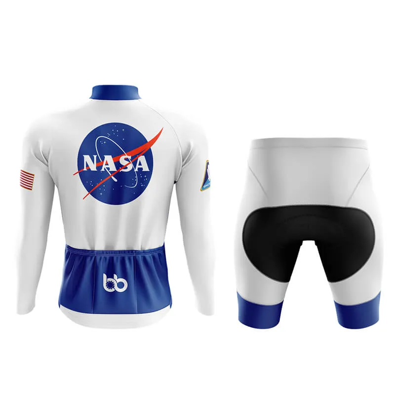 NASA Meatball Aero Cycling Kit (White)