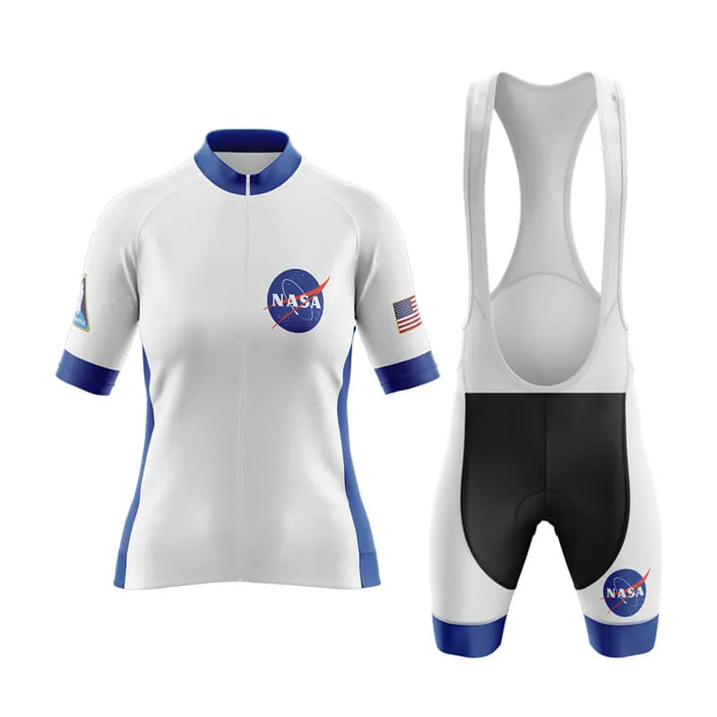 NASA Meatball Aero Cycling Kit (White)