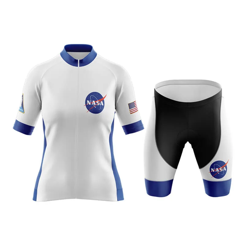 NASA Meatball Aero Cycling Kit (White)