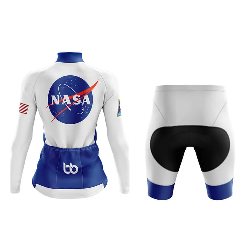 NASA Meatball Aero Cycling Kit (White)