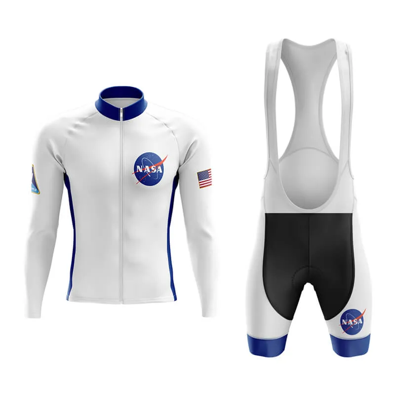 NASA Meatball Aero Cycling Kit (White)