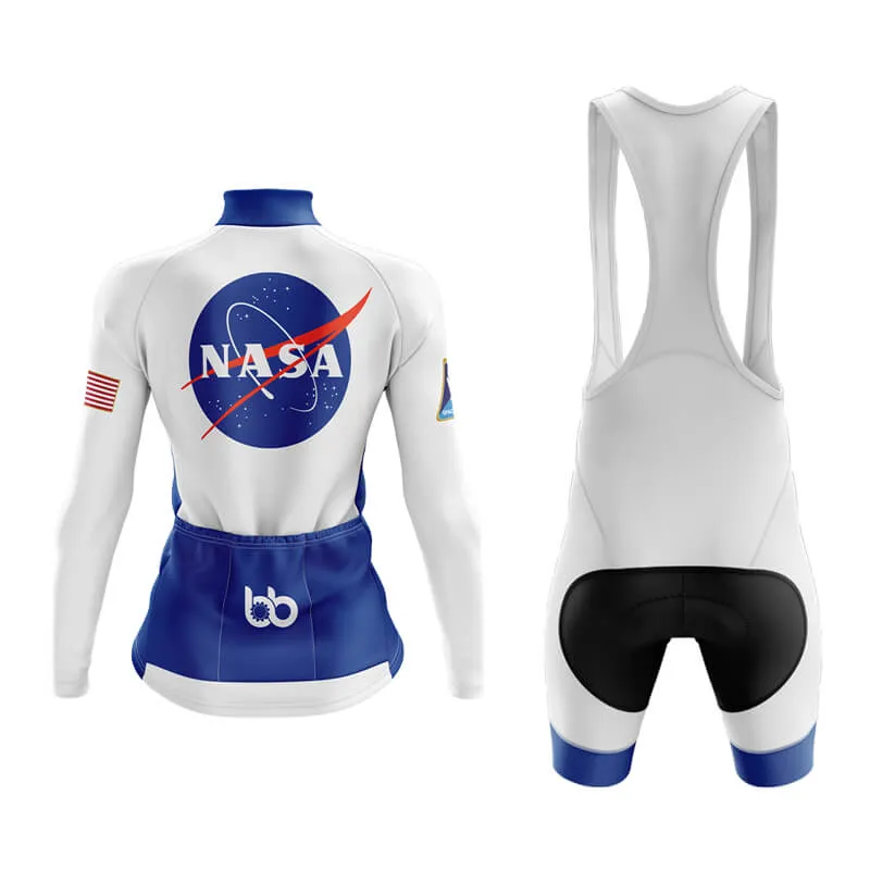 NASA Meatball Aero Cycling Kit (White)