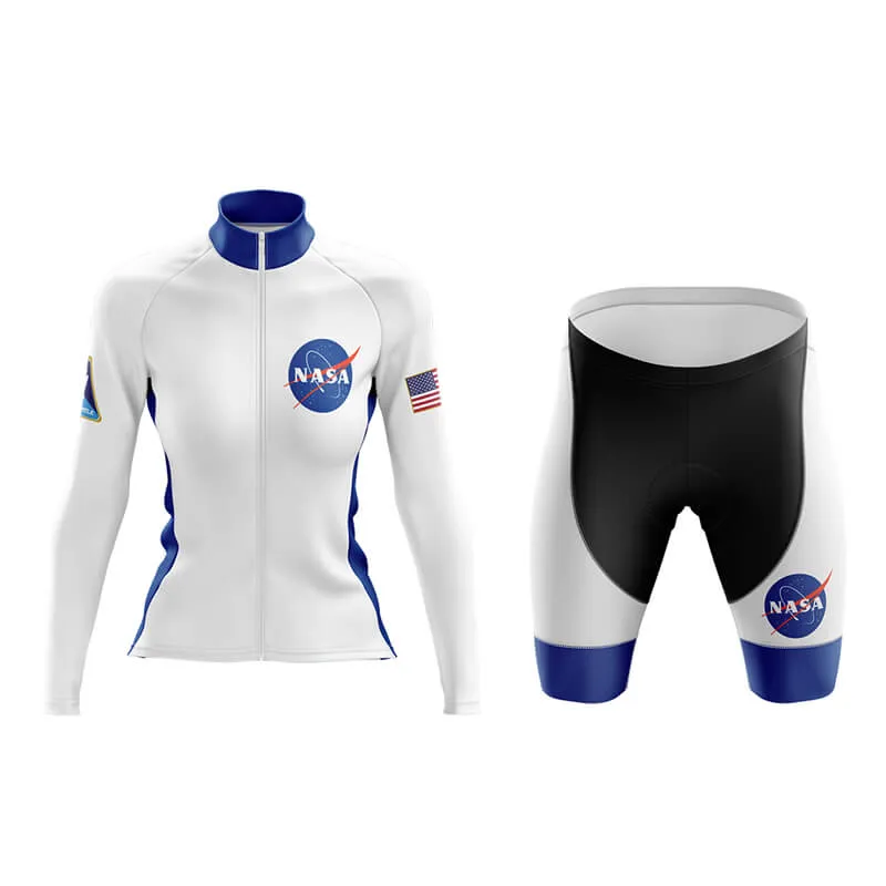 NASA Meatball Aero Cycling Kit (White)