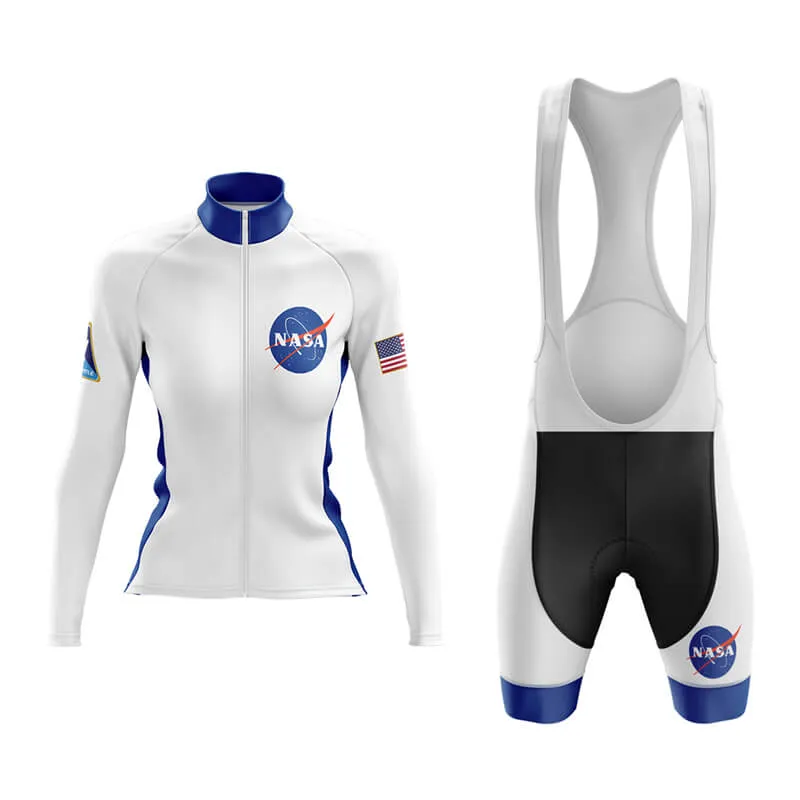 NASA Meatball Aero Cycling Kit (White)