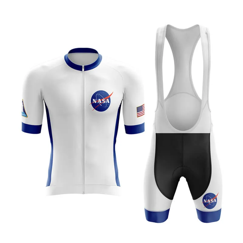 NASA Meatball Aero Cycling Kit (White)