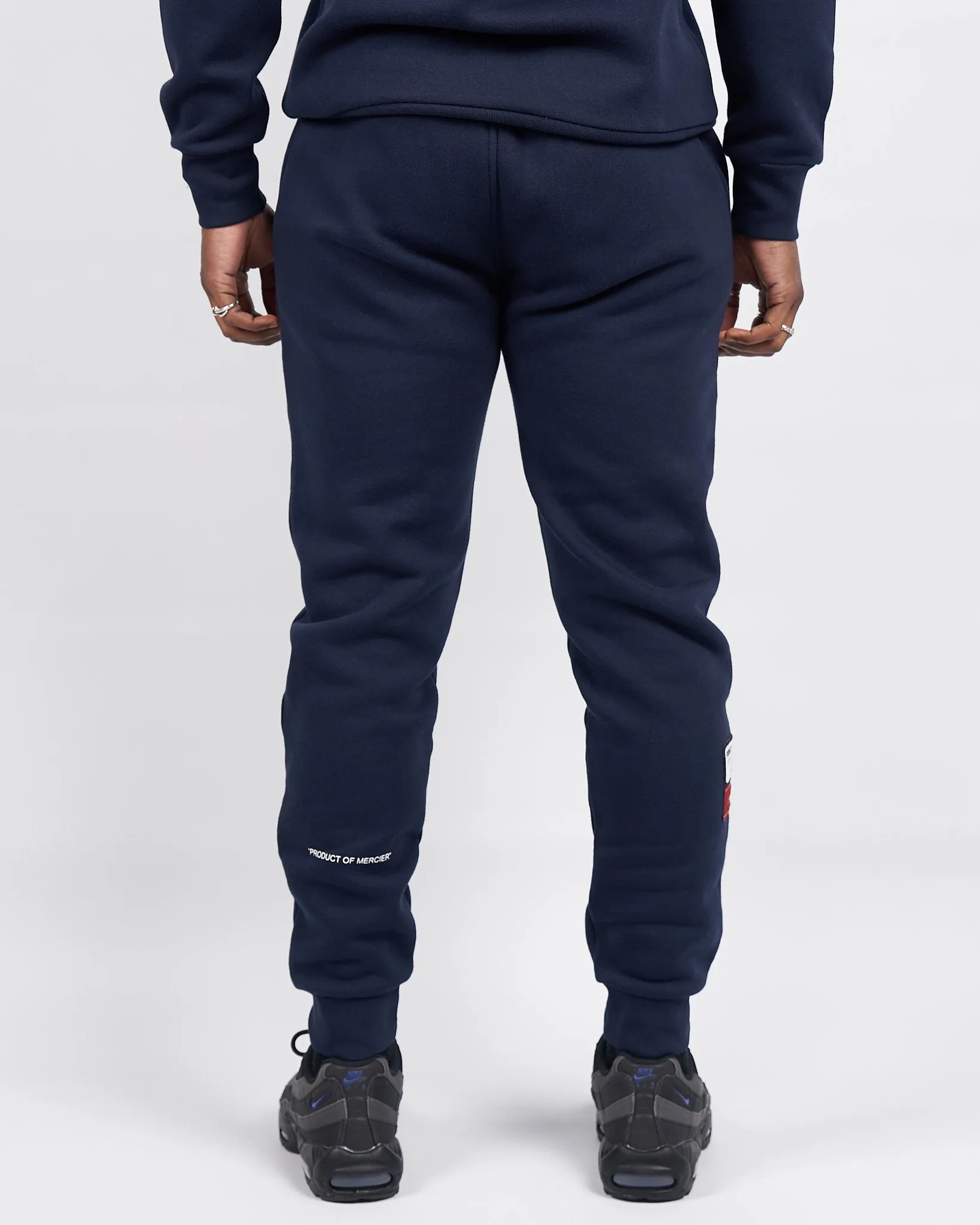 Navy Mercier OG badge joggers