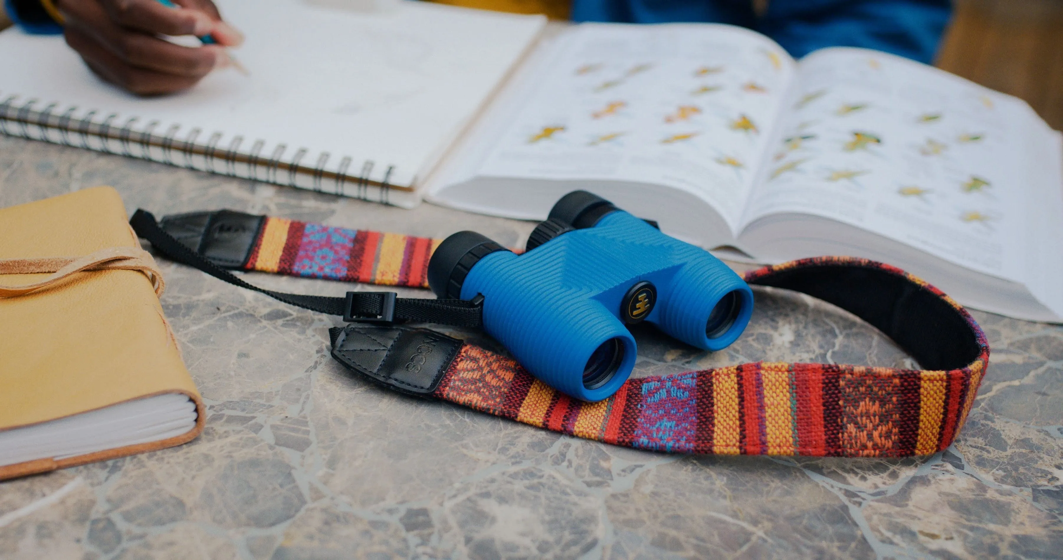 Nocs Woven Tapestry Binoculars Strap - Midnight