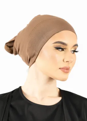 Non Slip Open Cap - Shades of Brown