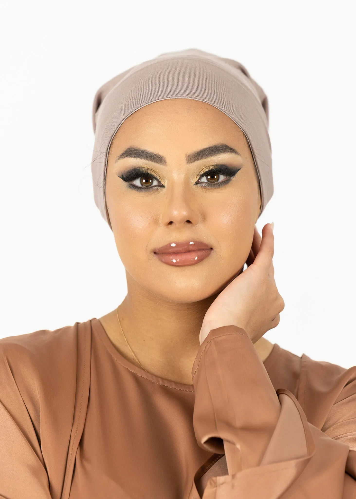 Non Slip Open Cap - Shades of Nude