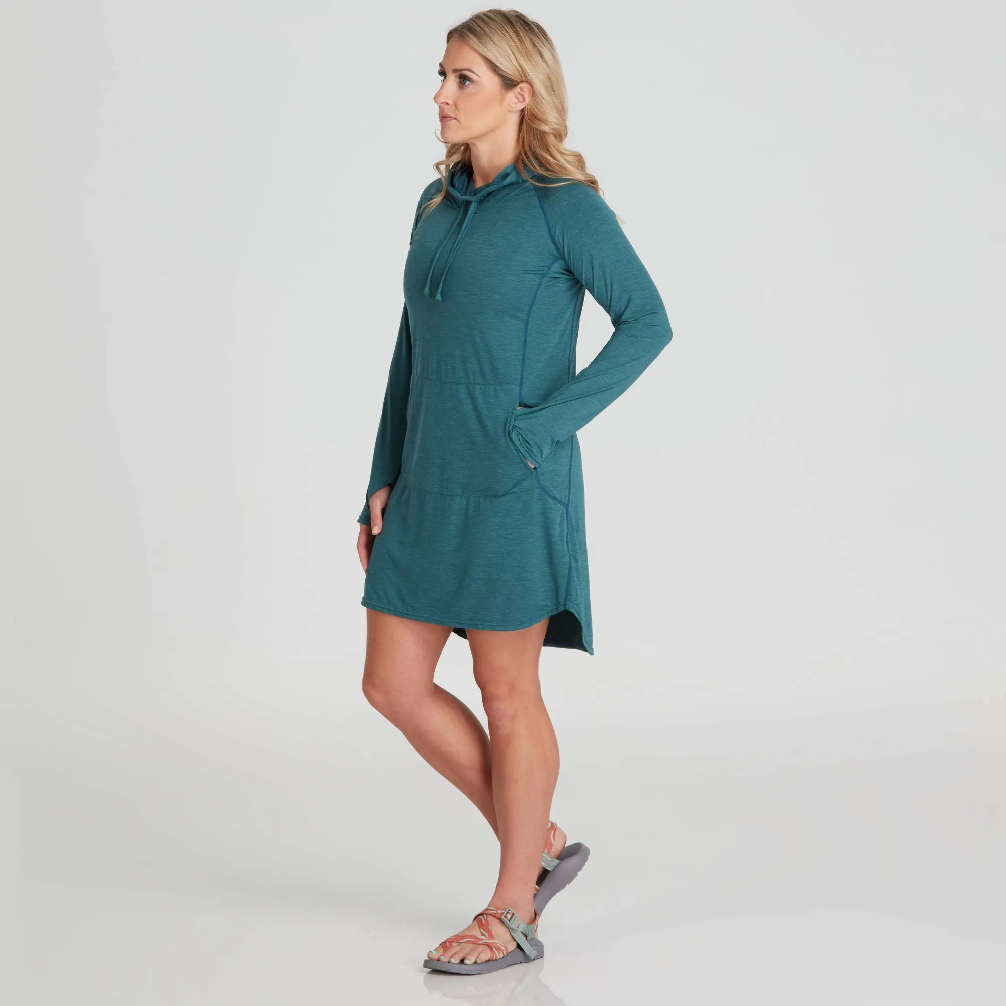 NRS Women's Silkweight Hoodie Dress