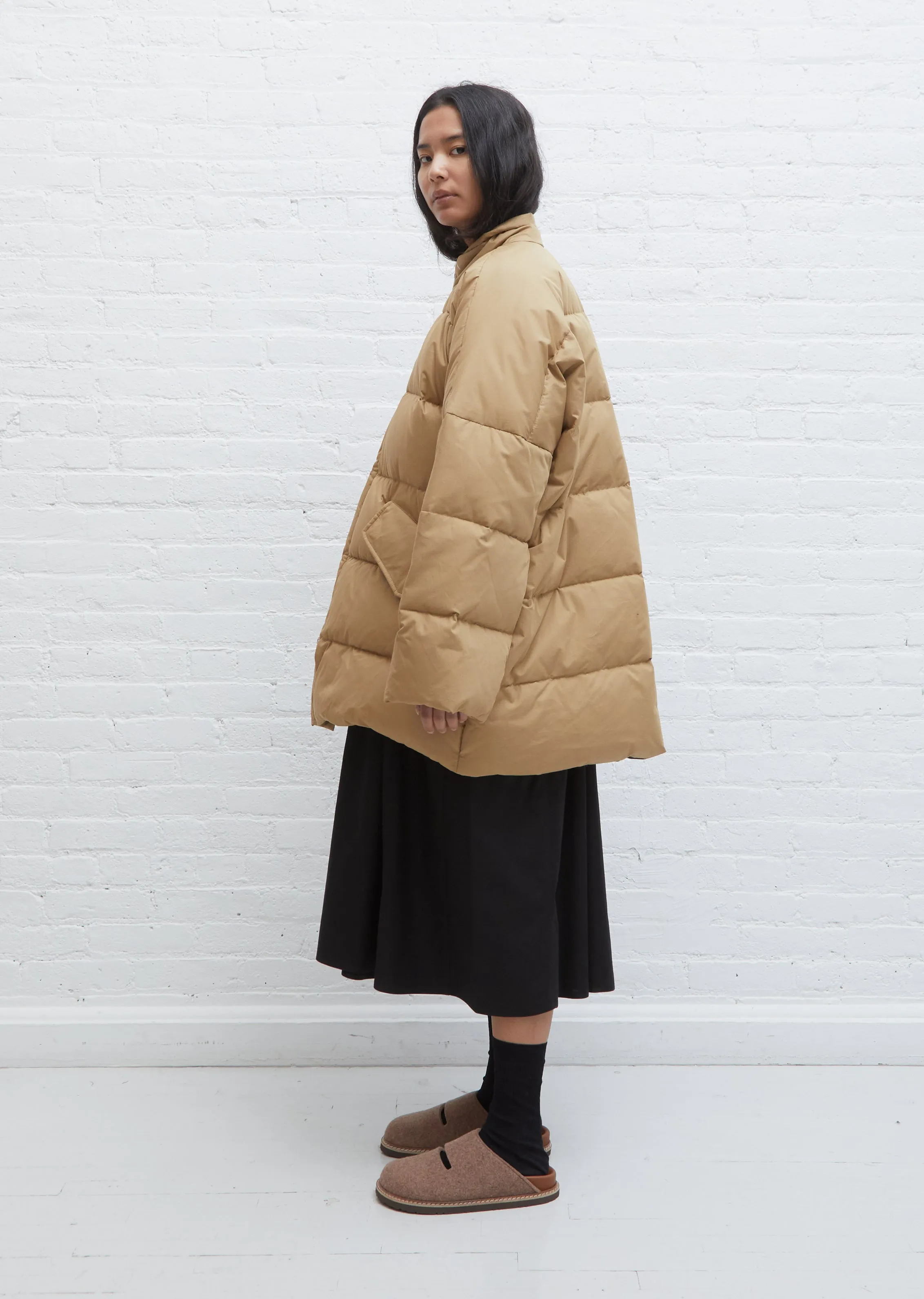 October Down Jacket — Mushroom