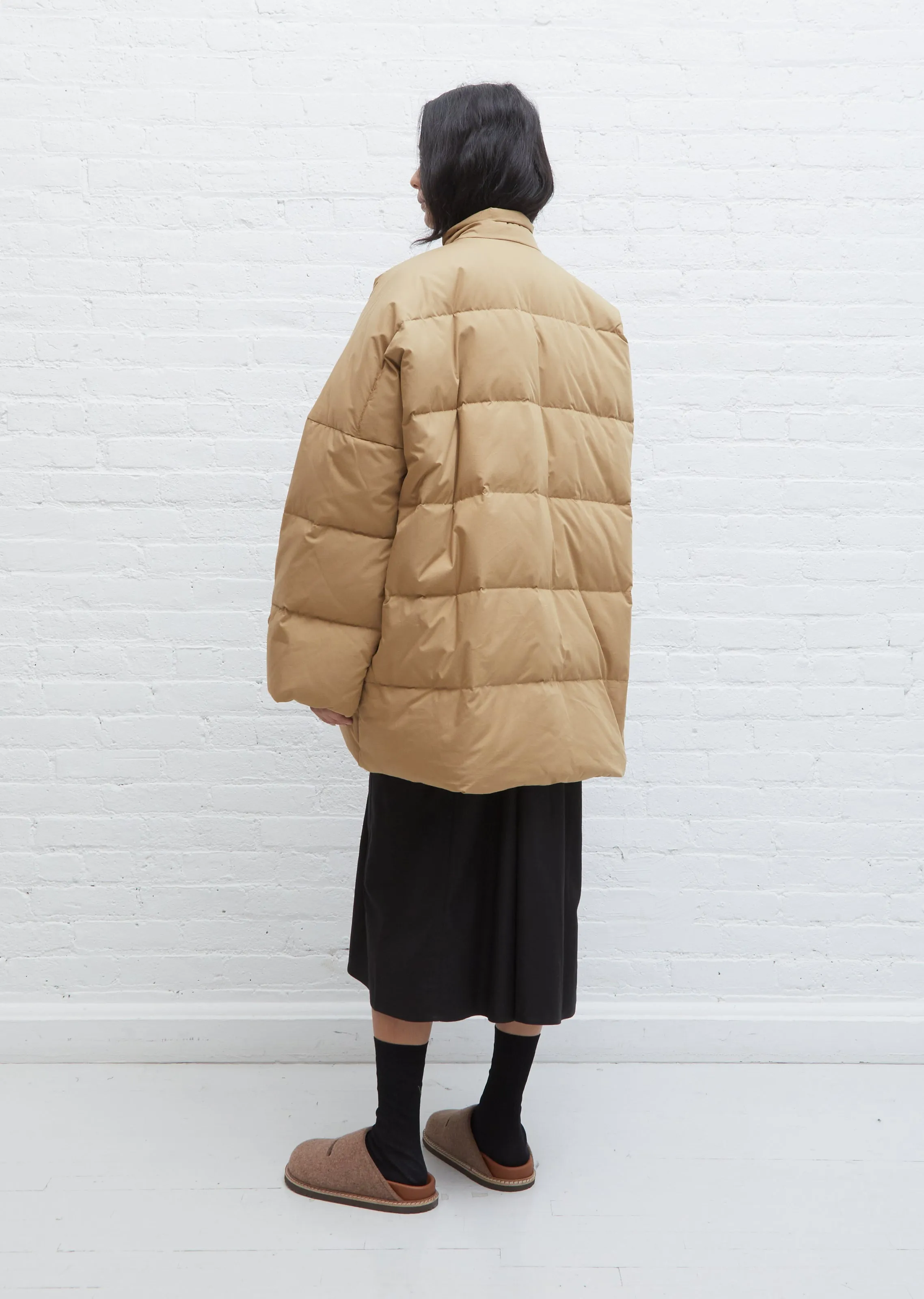 October Down Jacket — Mushroom