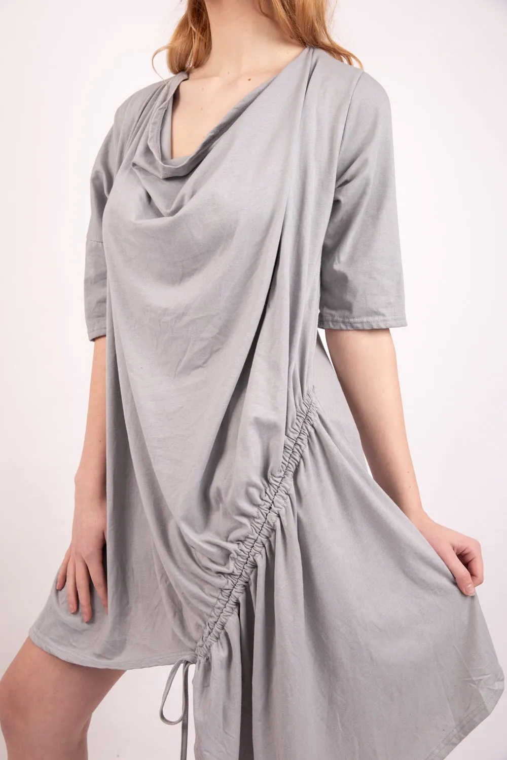 Oversized Top with Draw string