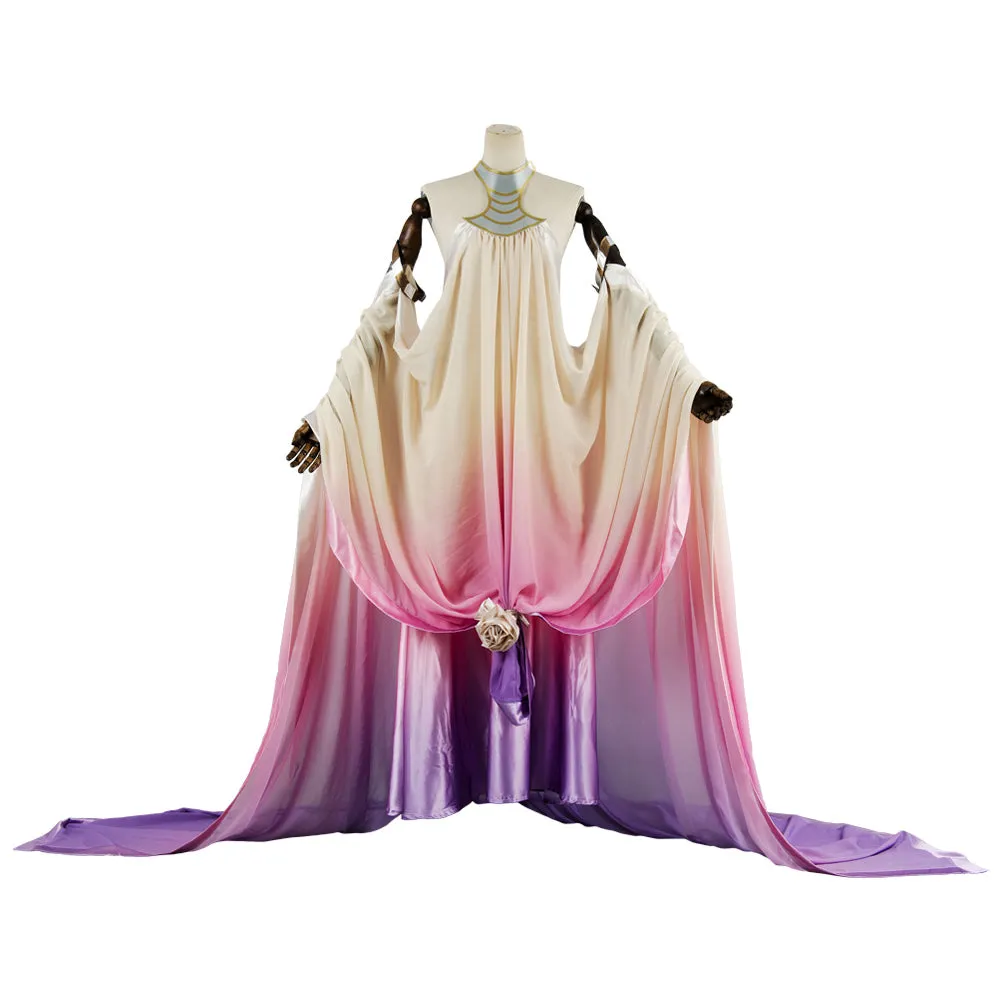 Padme Amidala Naberrie Lake Dress Cosplay Costume