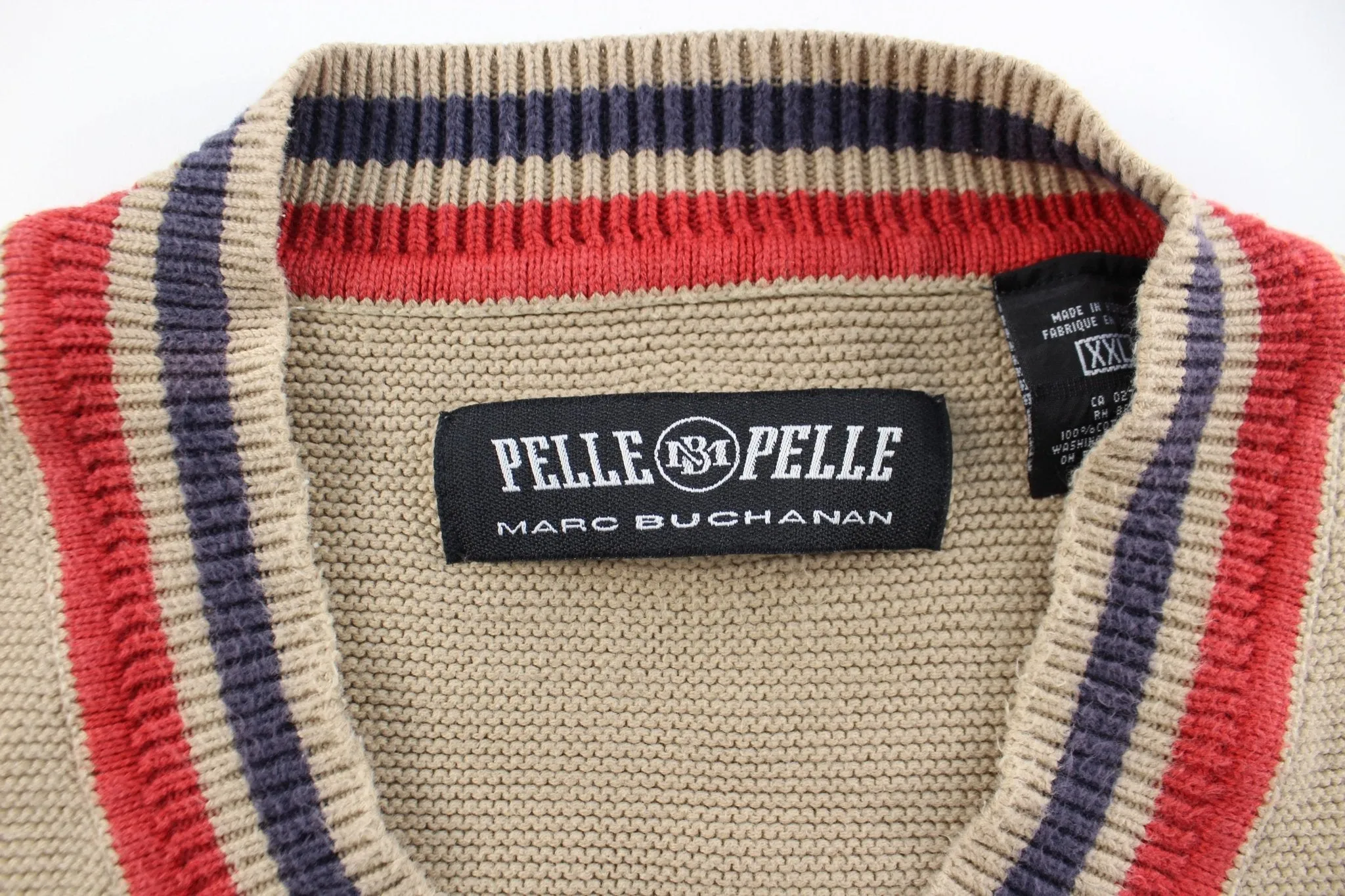 Pelle Pelle Jeans Company Embroidered Sweater Vest