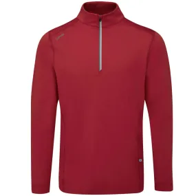 Ping Latham 1/2 Zip Pullover - Rich Red