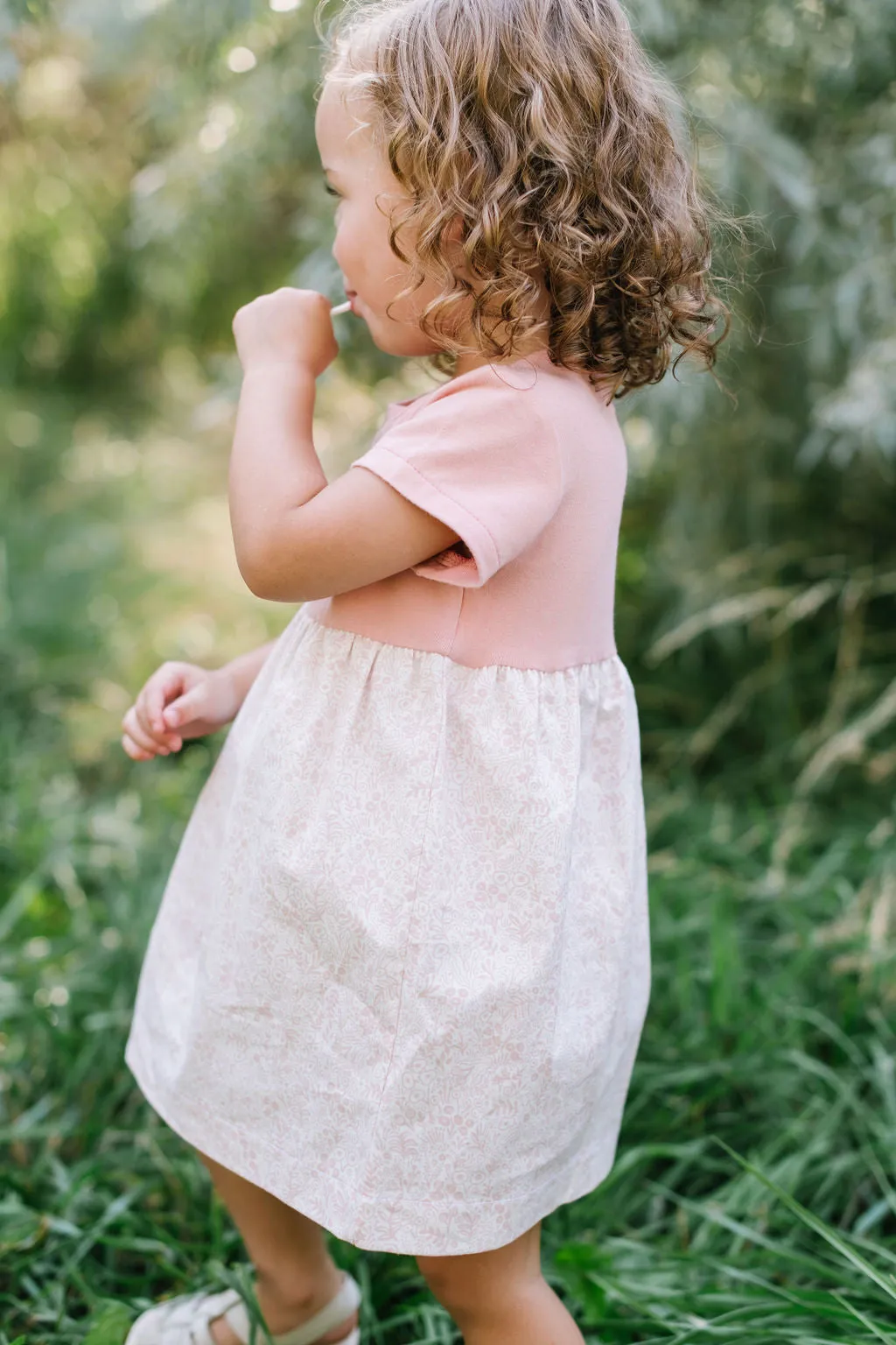 Playground Dress in Rose Garden