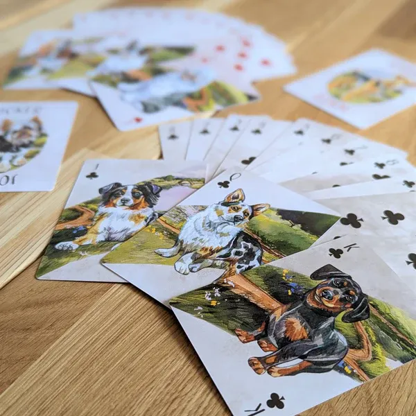 Playing Cards: Dog Park