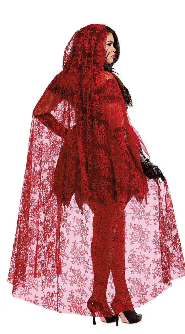 Plus Size Big Bad Red Costume