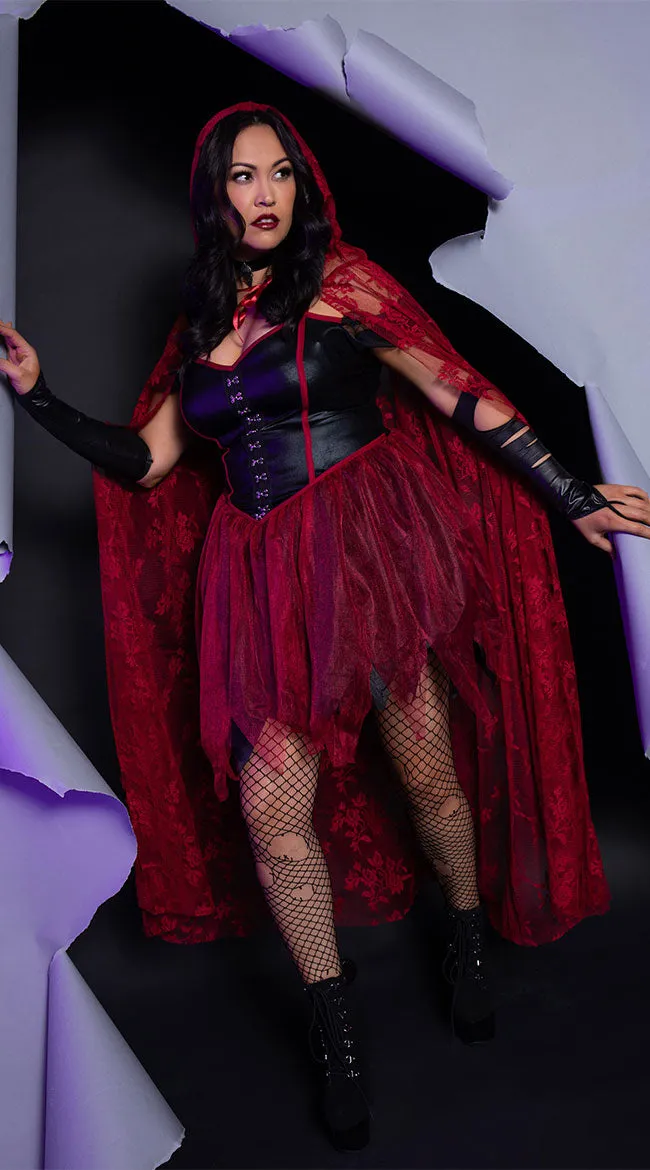 Plus Size Big Bad Red Costume