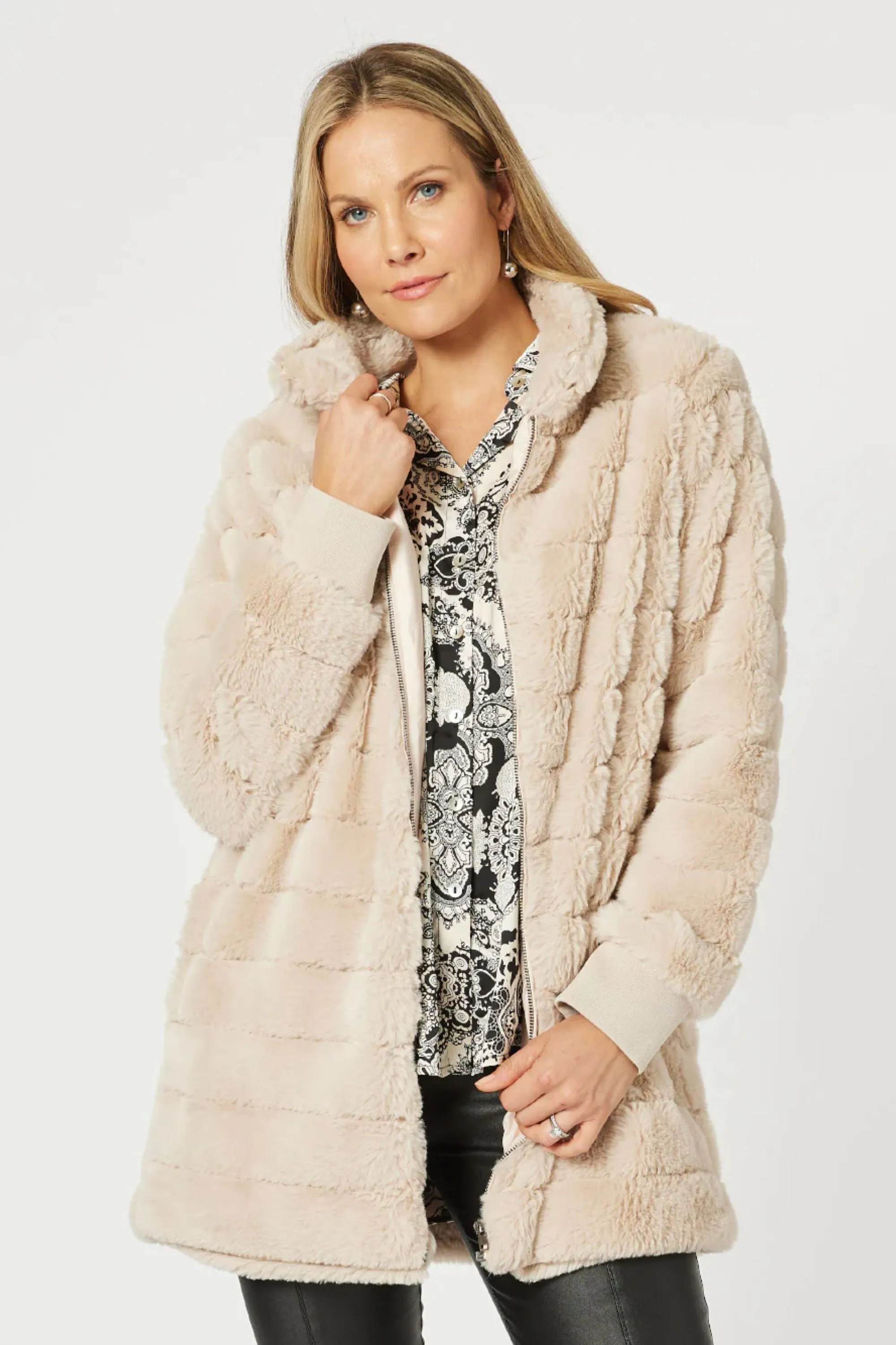 PRINCESS FAUX FUR JACKET - 44809HV