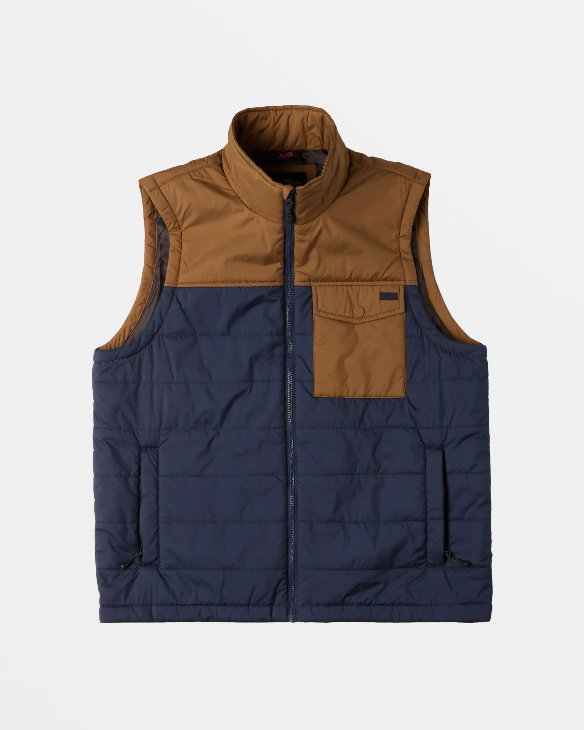 Prism Vest Quilted Vest - Dusty Navy