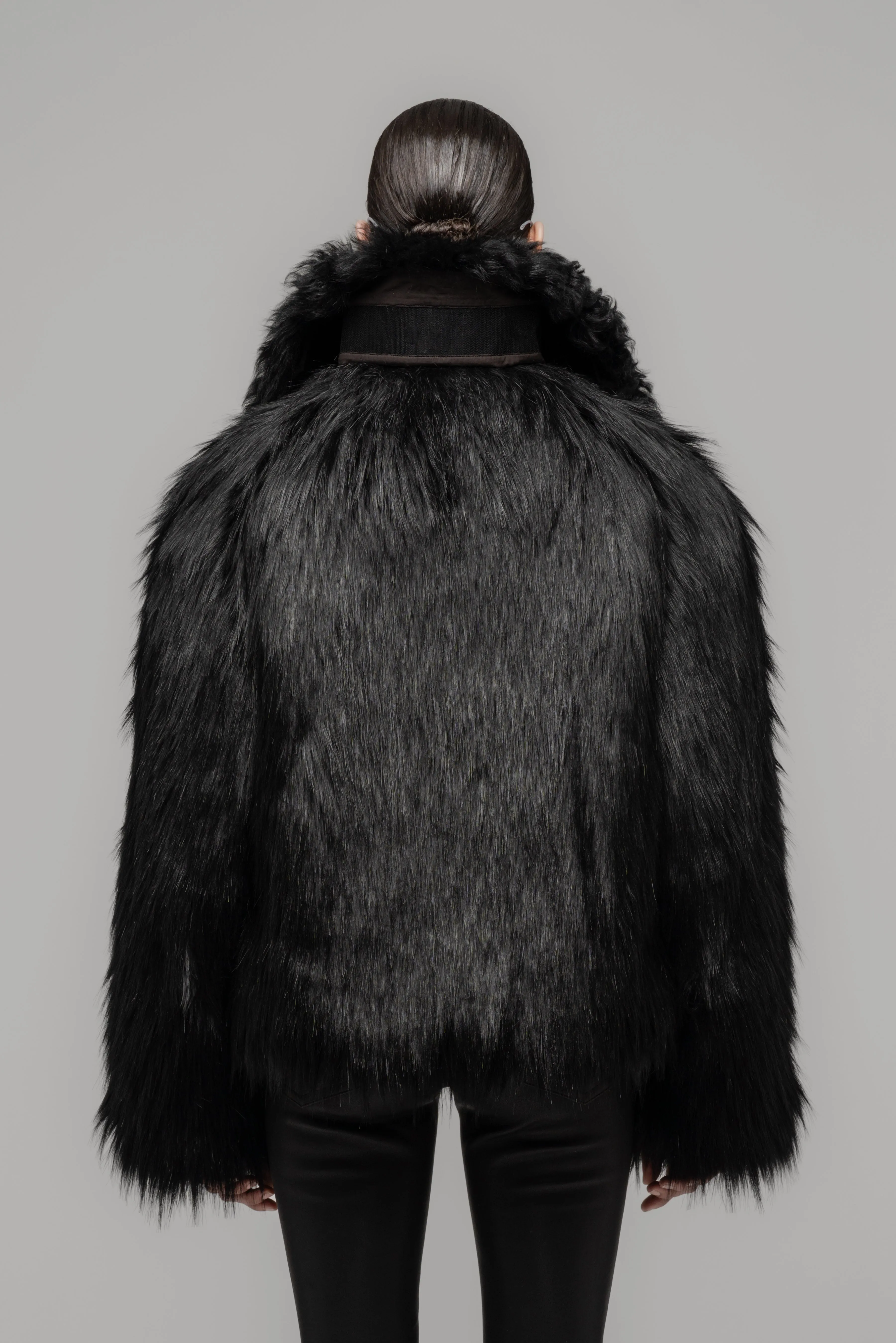 "JOSEPHINE" FAUX FUR JACKET