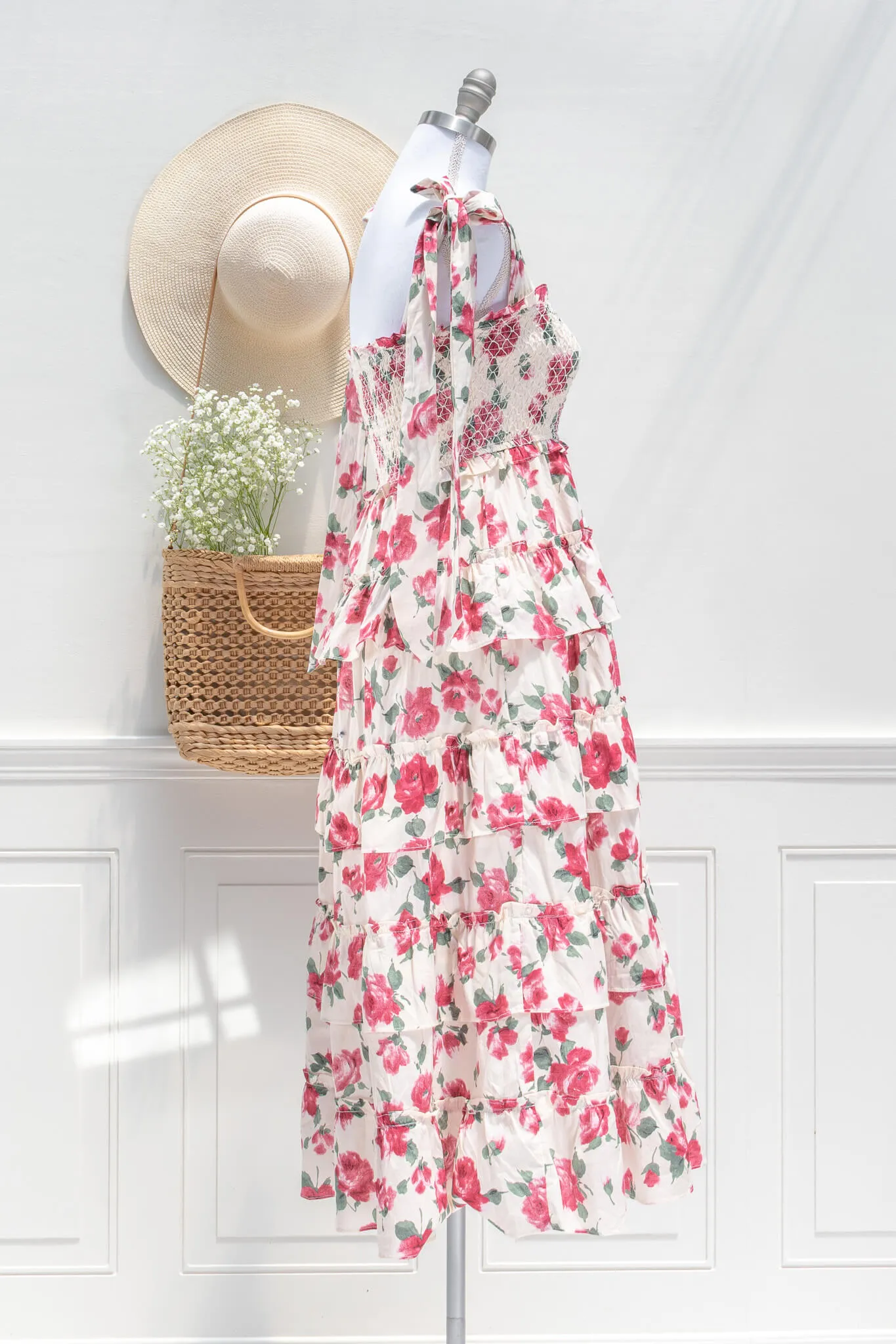 Rambling Rose Midi Dress