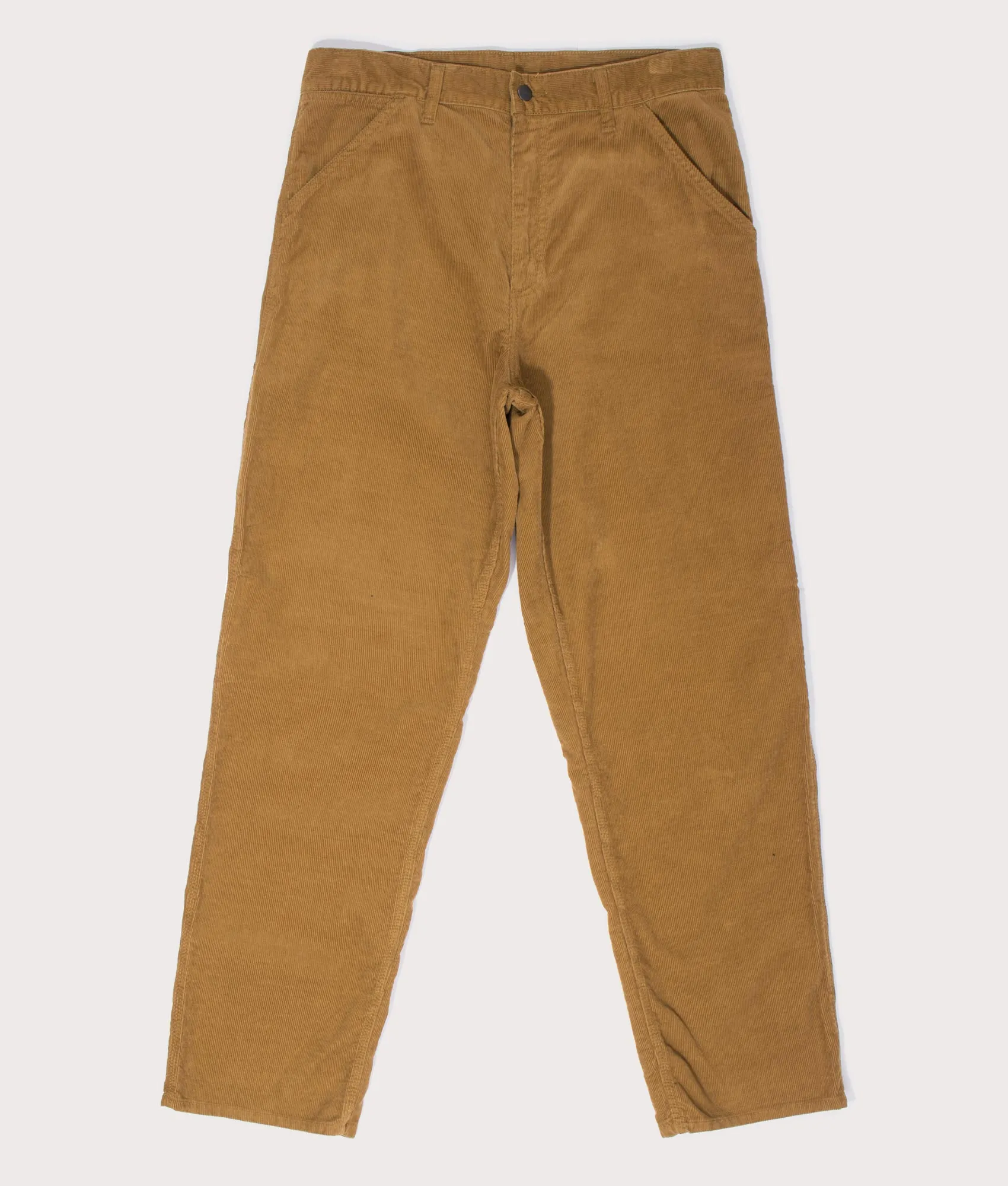 Relaxed Fit Corduroy Single Knee Pants