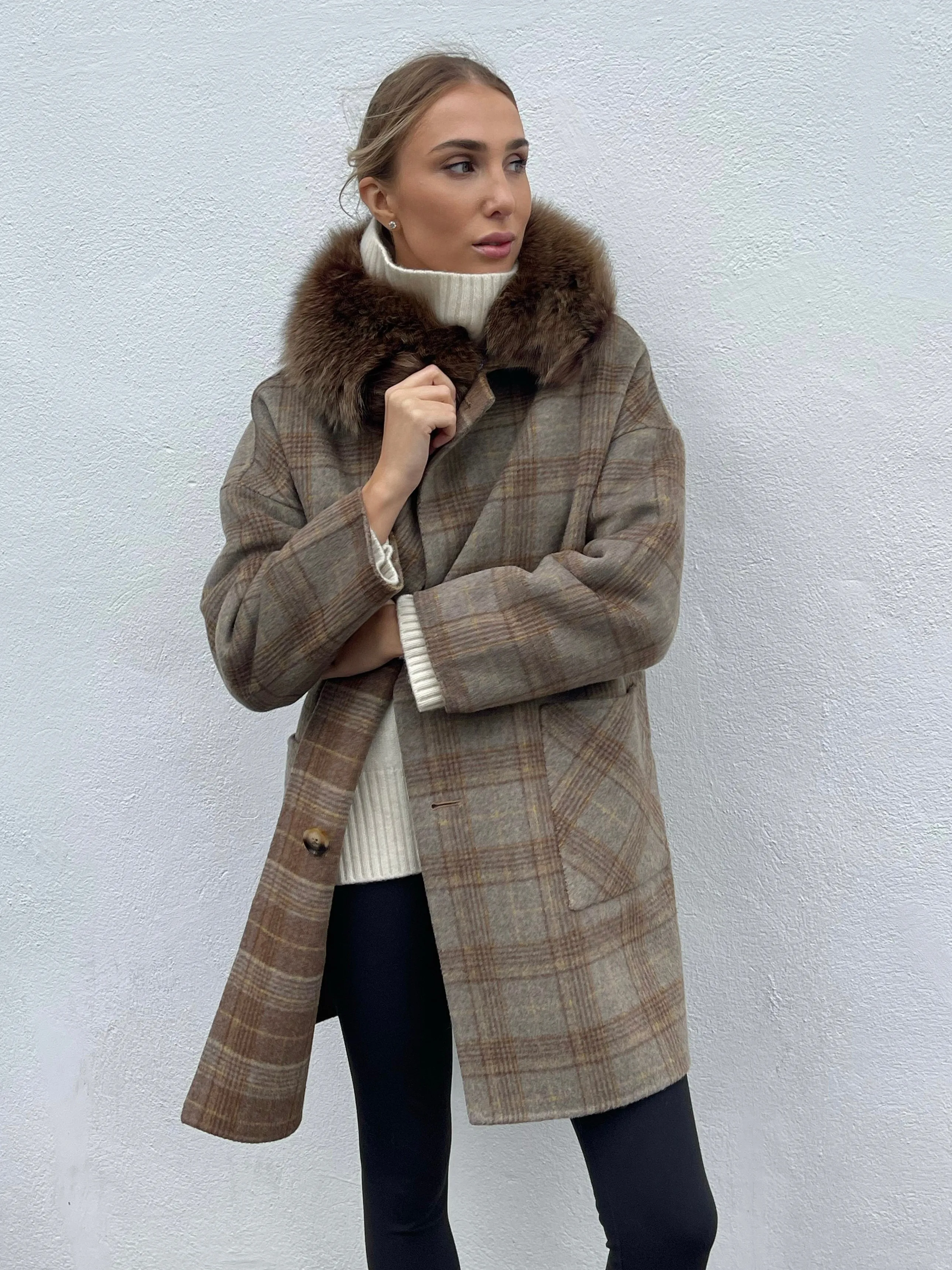 Reversible Chelsea Cashmere Coat Balmoral