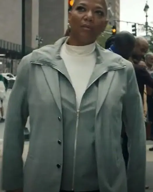 Robyn McCall Equalizer S03 Queen Latifah Hooded Blazer