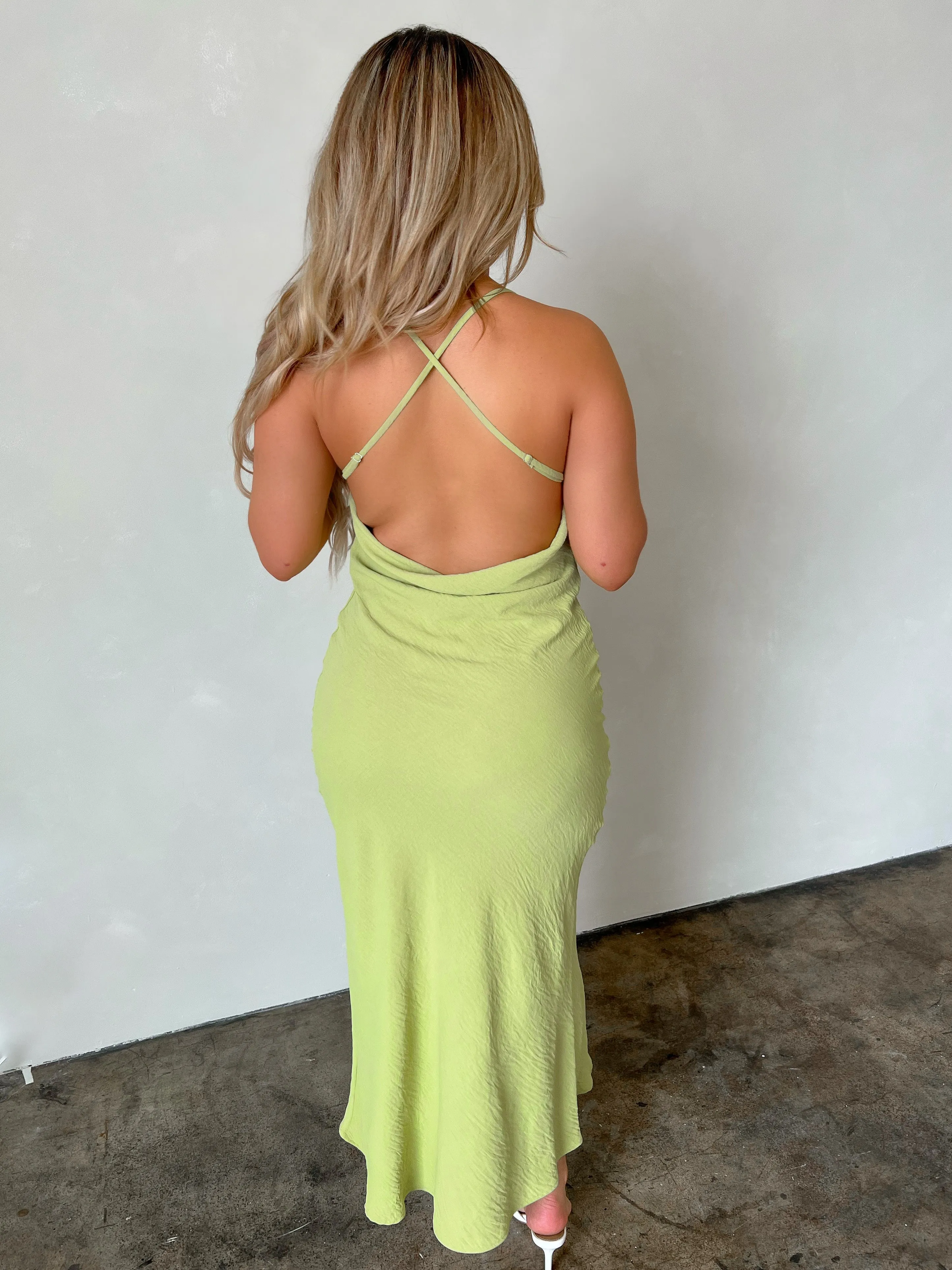 Rocio Maxi Dress (Sage)