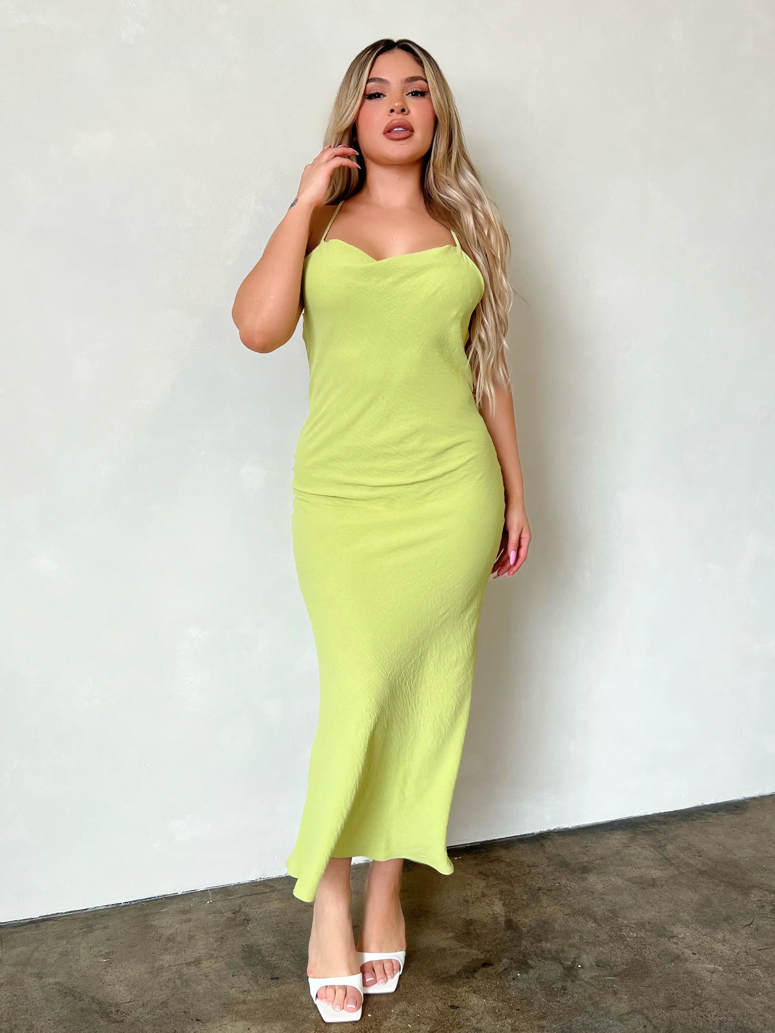 Rocio Maxi Dress (Sage)