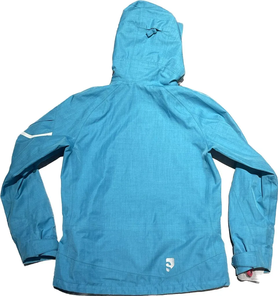 Salamon W Snow Shell w/ Hood M Blu