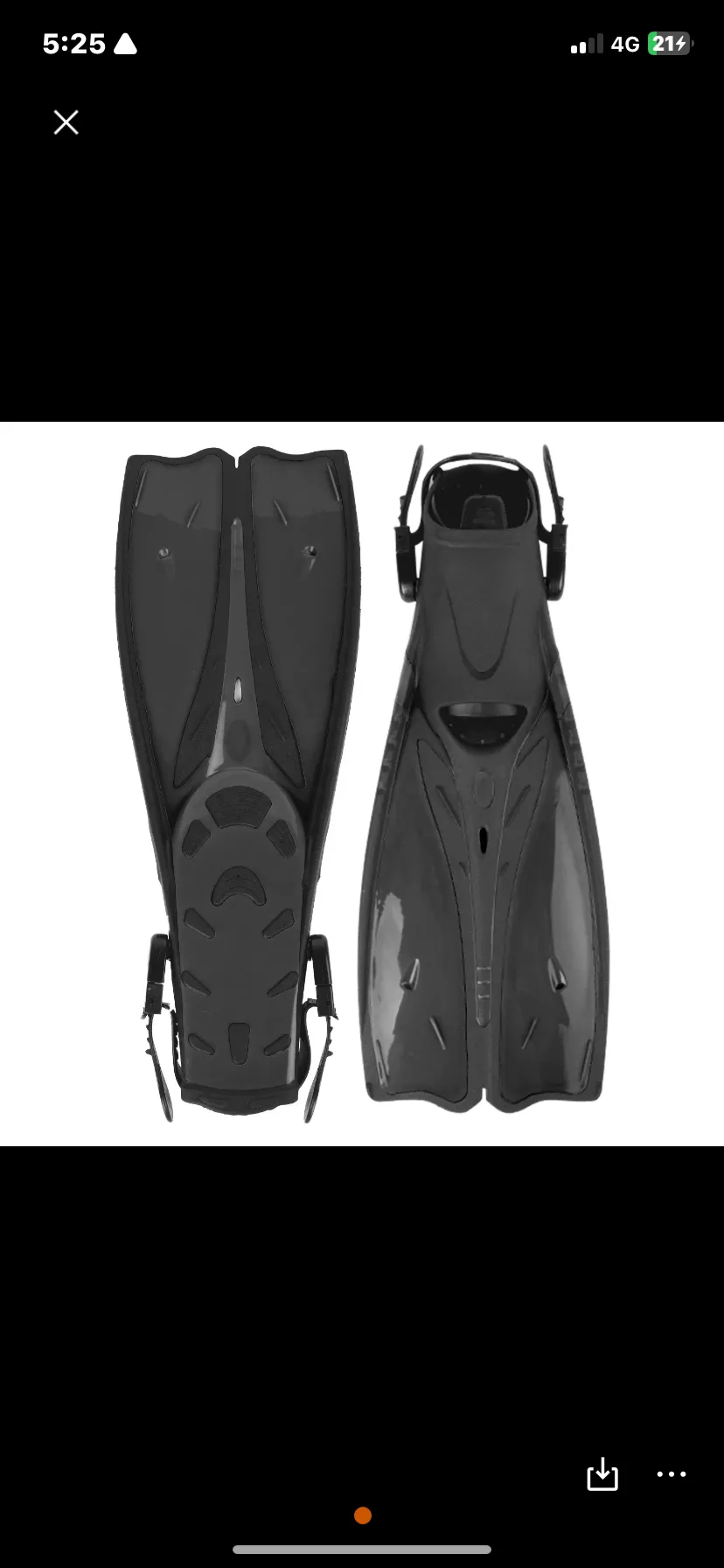 Serenity solutions enterprises diving snorkeling flippers