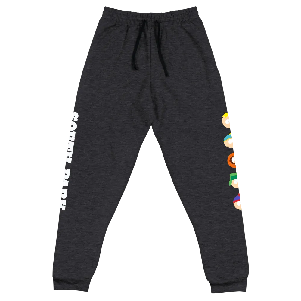 South Park Characters Adult Fleece Joggers