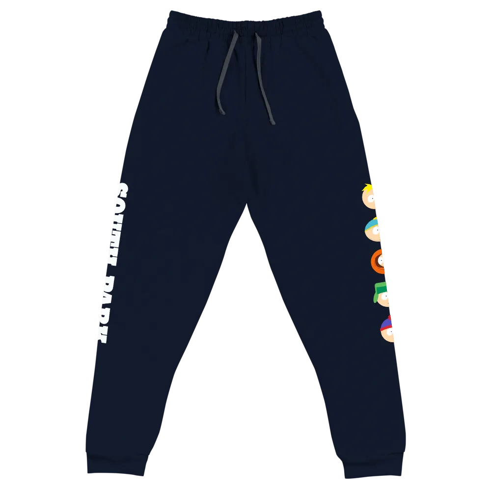 South Park Characters Adult Fleece Joggers