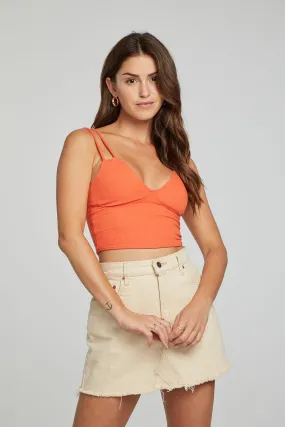 Strand Crop Top - Tigerlily