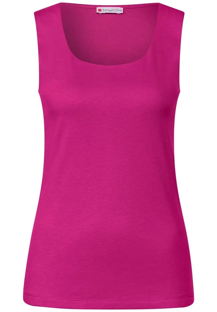 Street One Double layer Basic Vest top.  All Colours 321270