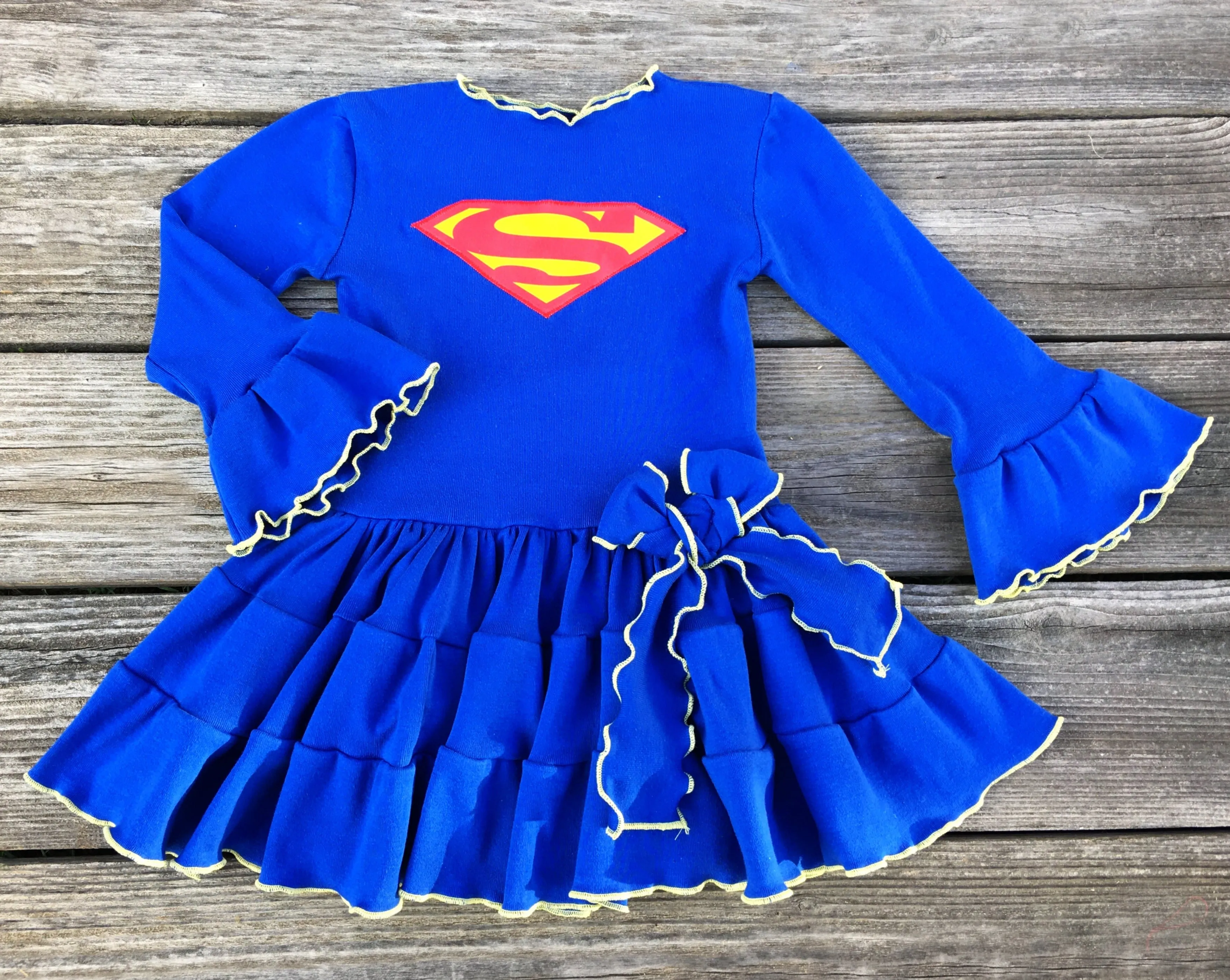 Supergirl Knit Costume Dress