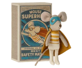 SUPERHERO LITTLE BROTHER MOUSE IN MATCHBOX