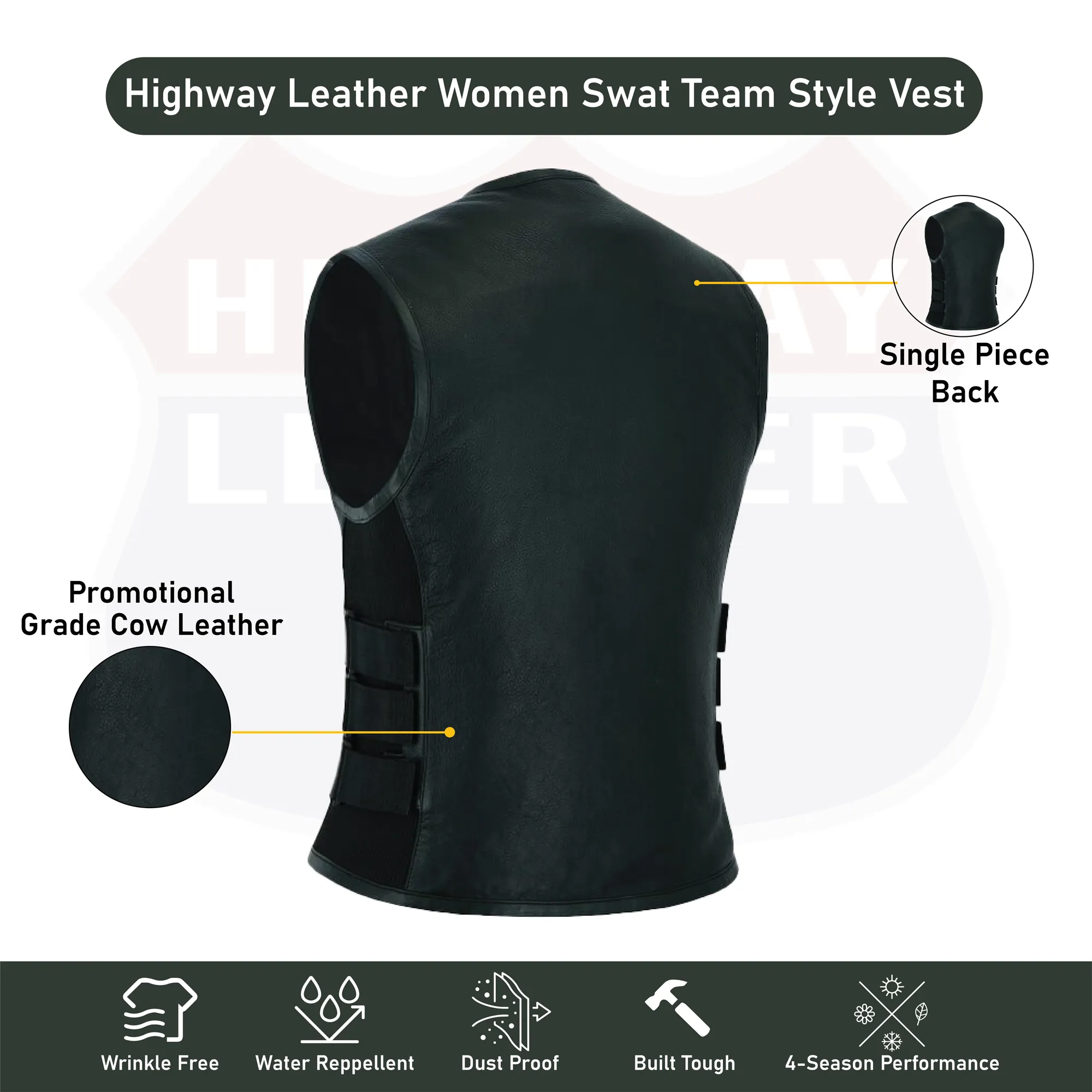 SWAT Bulletproof Style Vest for Women