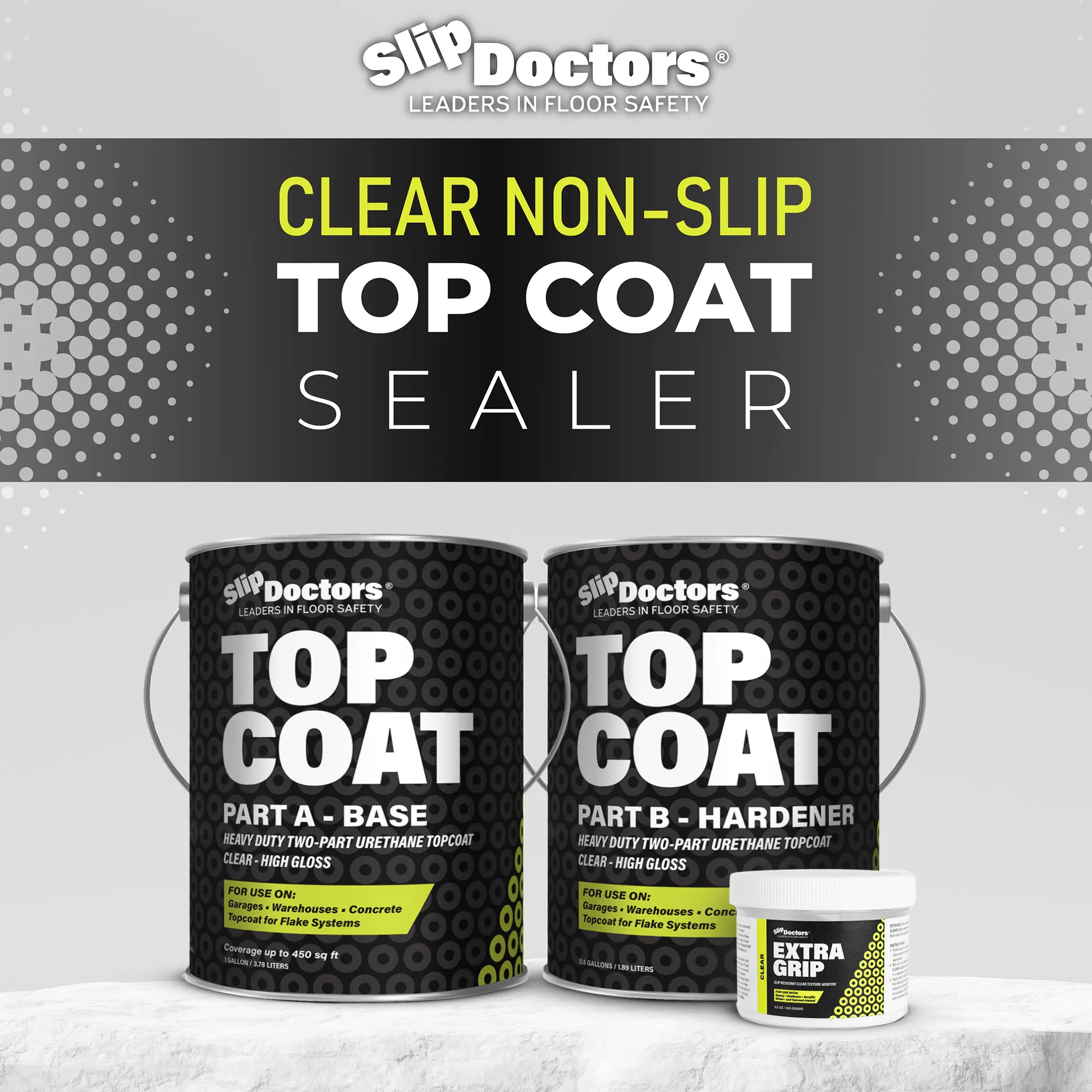 Top Coat Clear Non-Slip Protective Paint