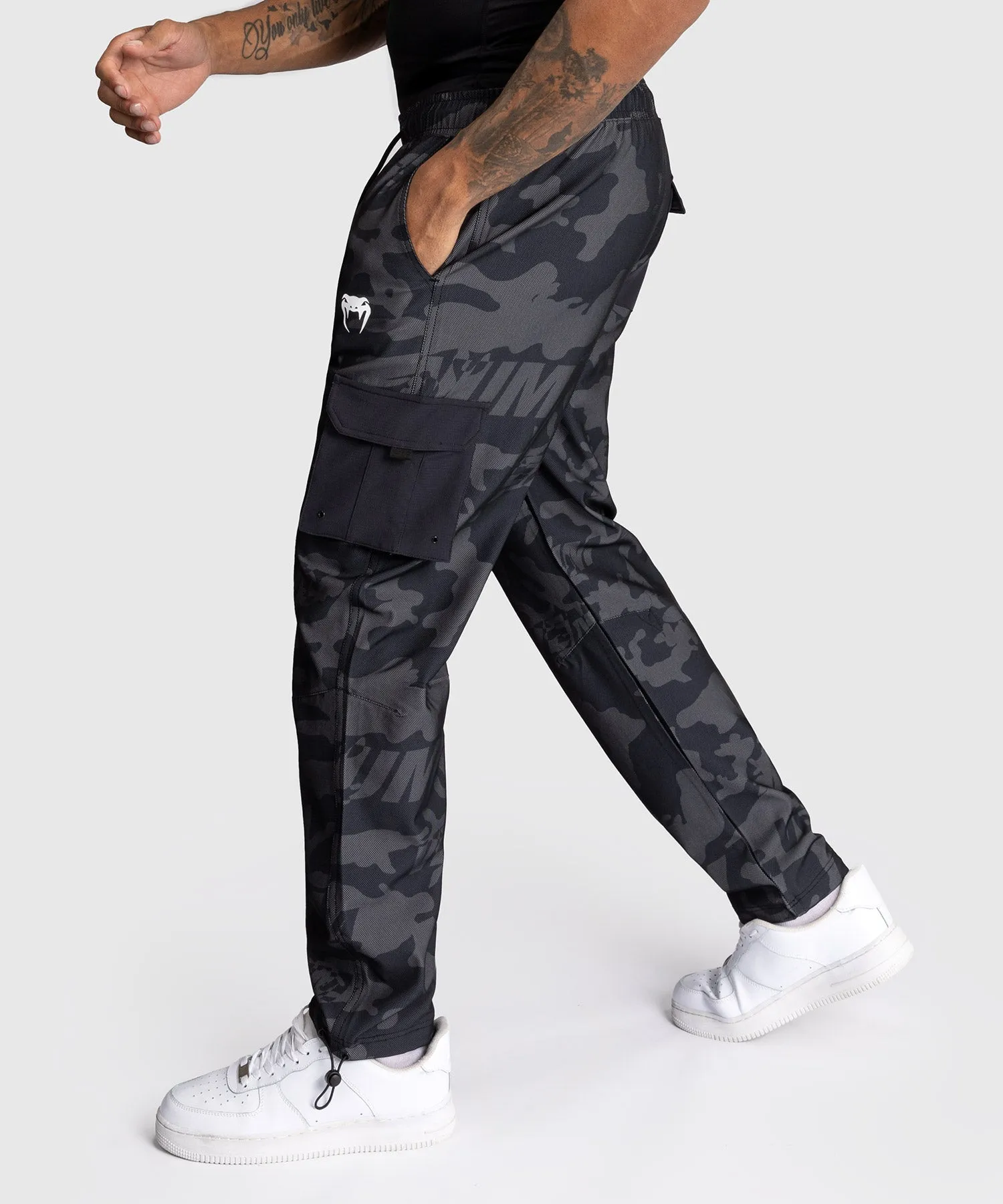 Venum Trooper Men's Tracksuit Pants - Black/Charcoal