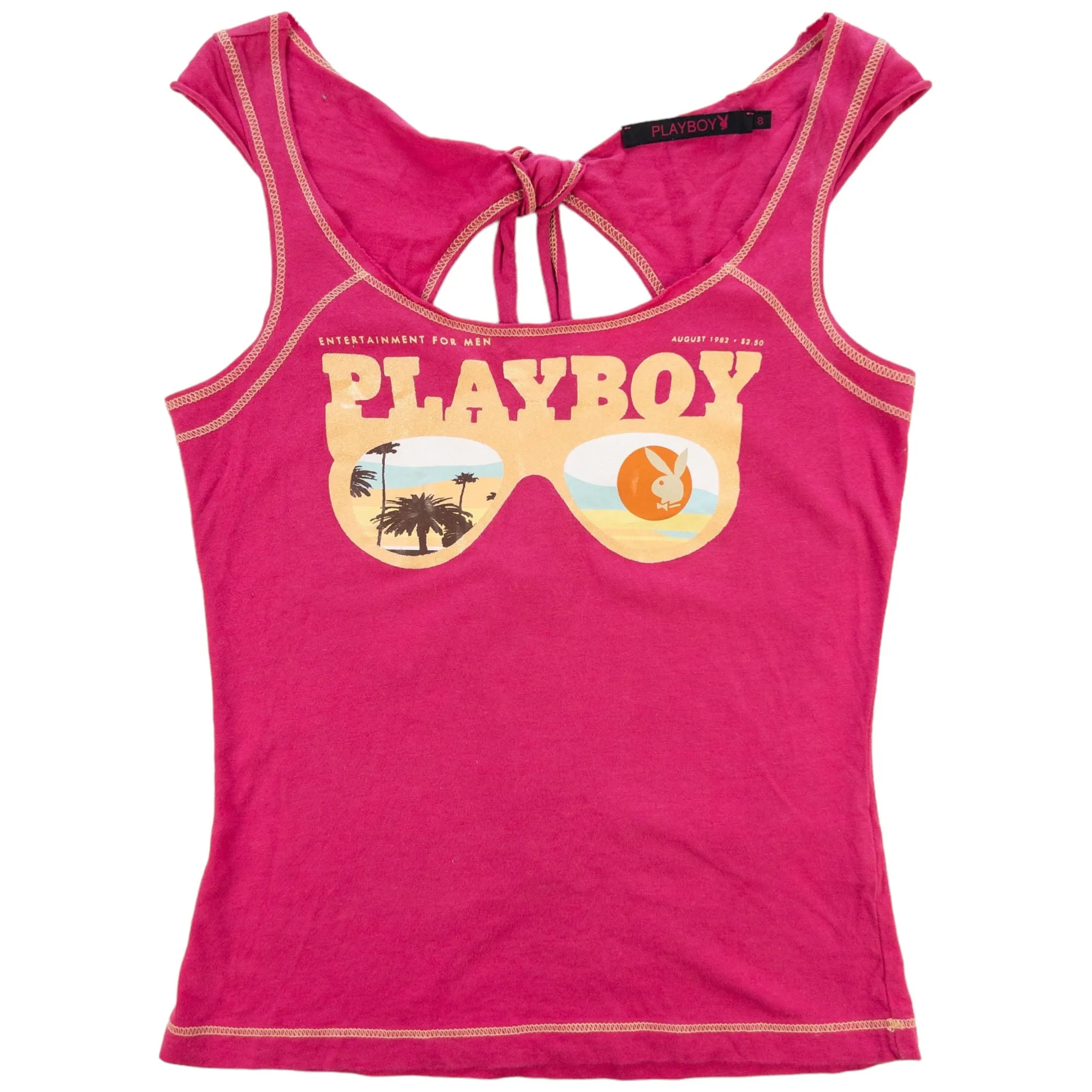 Vintage Playboy Vest Top Women's Size S