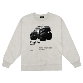 Virginity Rocks Sherp Oatmeal Crewneck